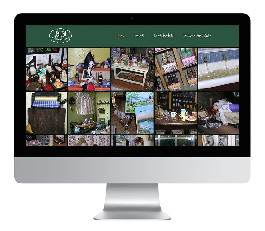 Sito web Bibiminiatures
