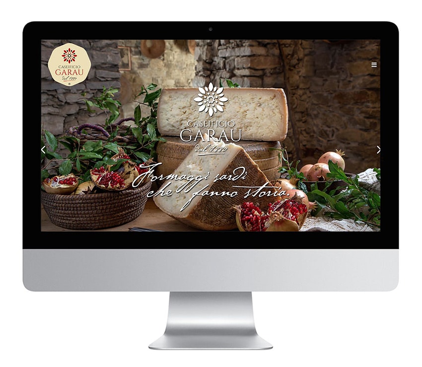 Sito web Caseificio Garau dal 1880