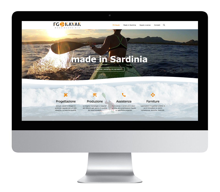 FG KAYAK Canoe e Kayak made in Sardinia