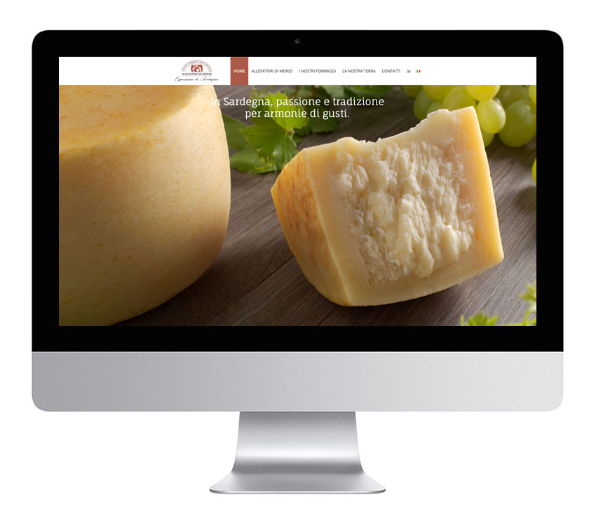 Sito web Coop Allevatori di Mores